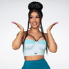 REEBOK BRALETTE CARDI B BLUE TURQUE