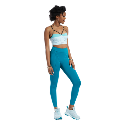 REEBOK BRALETTE CARDI B BLUE TURQUE