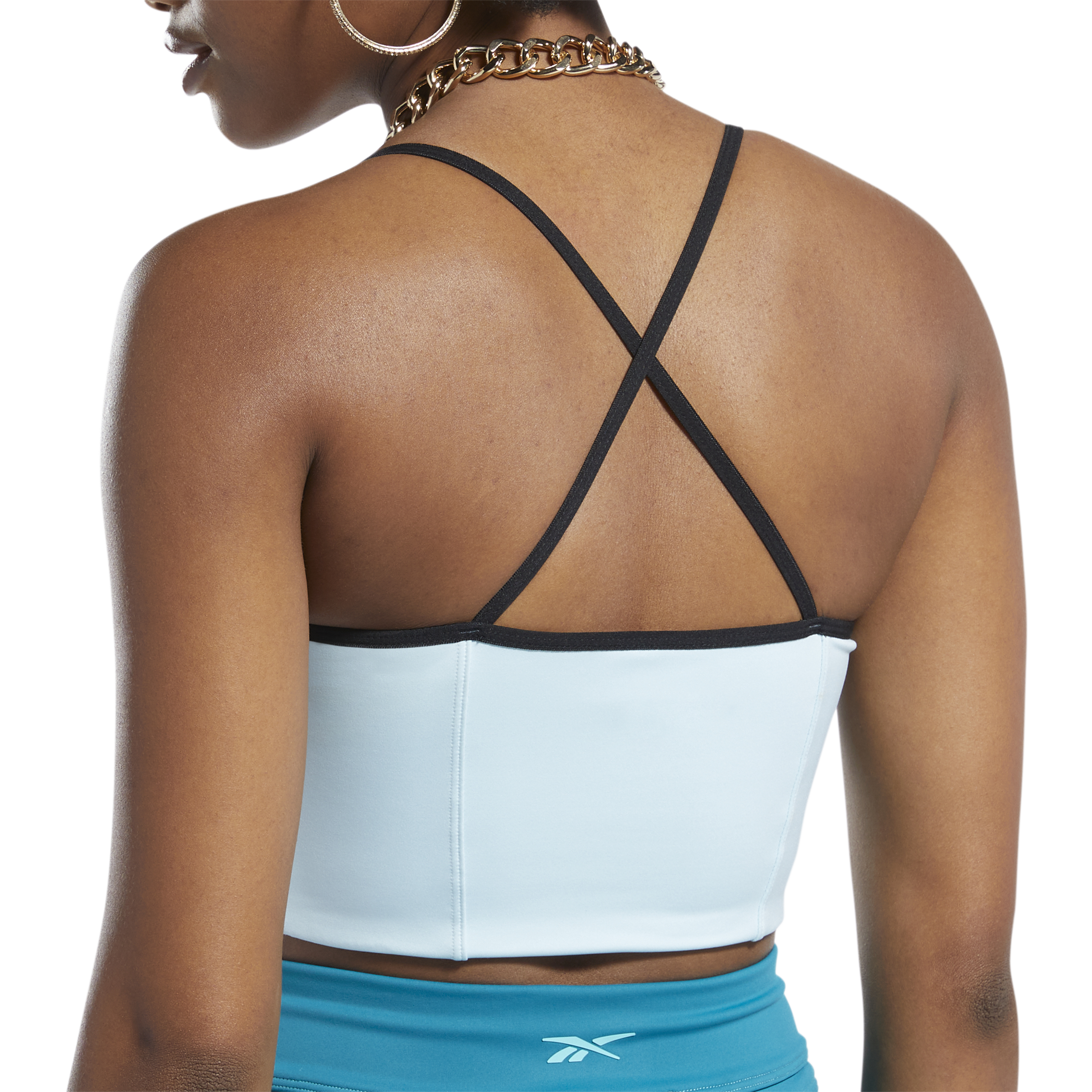 REEBOK BRALETTE CARDI B BLUE TURQUE