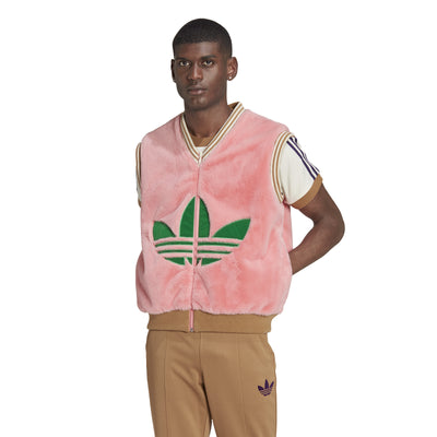 ADIDAS LOGO VEST PINK