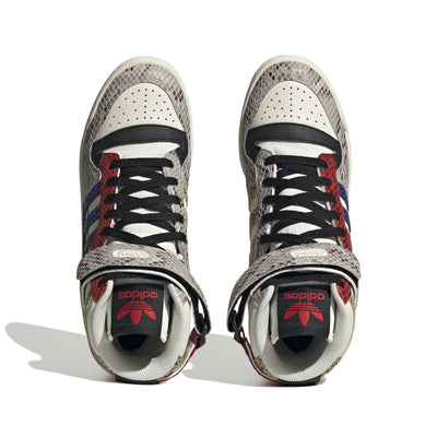 ADIDAS FORUM 84 HIGH SNAKE BEIGE WINE